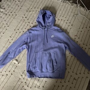 Nike Purple Sporty Fleece Hoodie